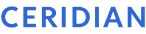 A business logo of a HR application 'CERIDIAN' that virtual accounting company Tickmarks supports.